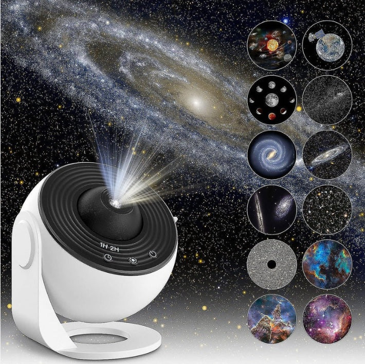 Proiettore con luce spaziale con 13 differenti paesaggi Recensioni positive dei nostri clienti ⭐️⭐⭐⭐⭐