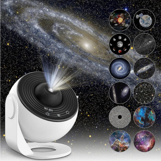 Proiettore con luce spaziale con 13 differenti paesaggi Recensioni positive dei nostri clienti ⭐️⭐⭐⭐⭐